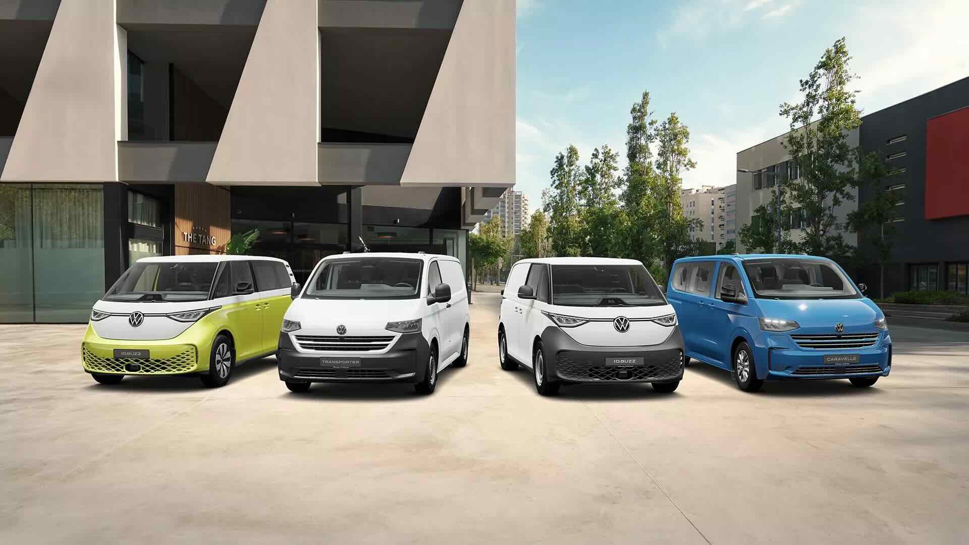 gamme volkswagen véhicules utilitaires 2025